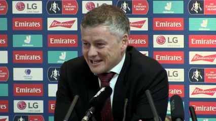 Ole jokes about making it a "classic" derby