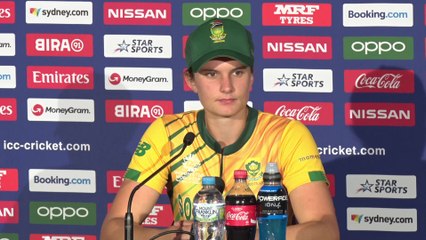 South Africa's Wolvaardt post win v Pakistan