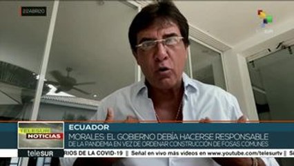 Prefectos de Ecuador alertan sobre dificultades para atender pandemia