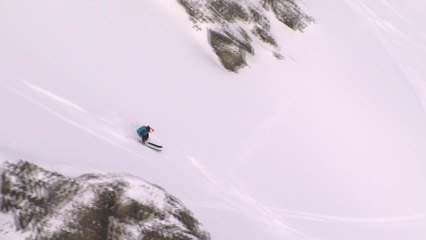 Highlights from stage 3 of Freeride World Tour