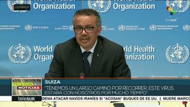 OMS: pandemia por coronavirus tiene largo camino por recorrer