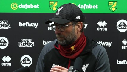 Helps if you have Sadio  to bring on - Klopp
