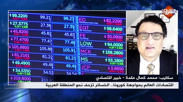 مداخلة محمد كمال عقدة خبير اقتصادي و كامل وزنه أستاذ جامعي وخبير اقتصادي و هاشم الفحماوي محلل اقتصادي .. ببانوراما اخبارية الخميس 23 ابريل 2020