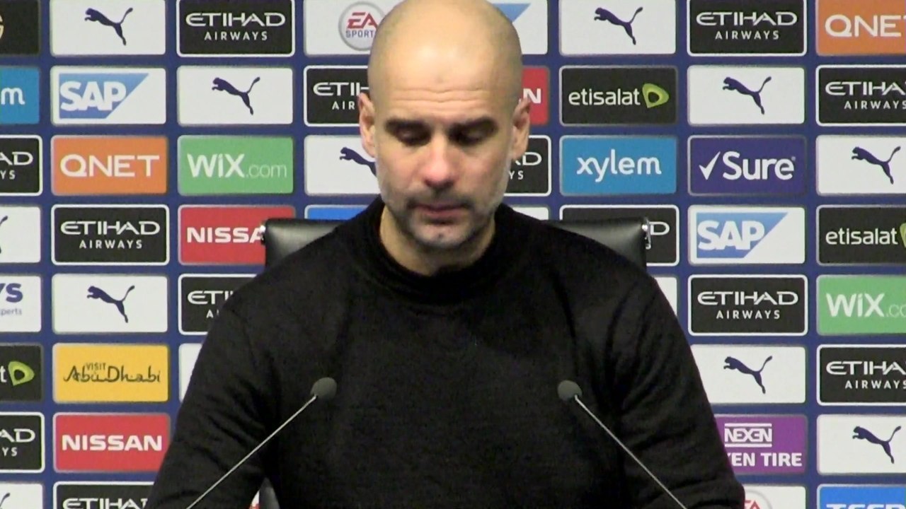 Didn’t see crowd trouble, not nice  - Guardiola