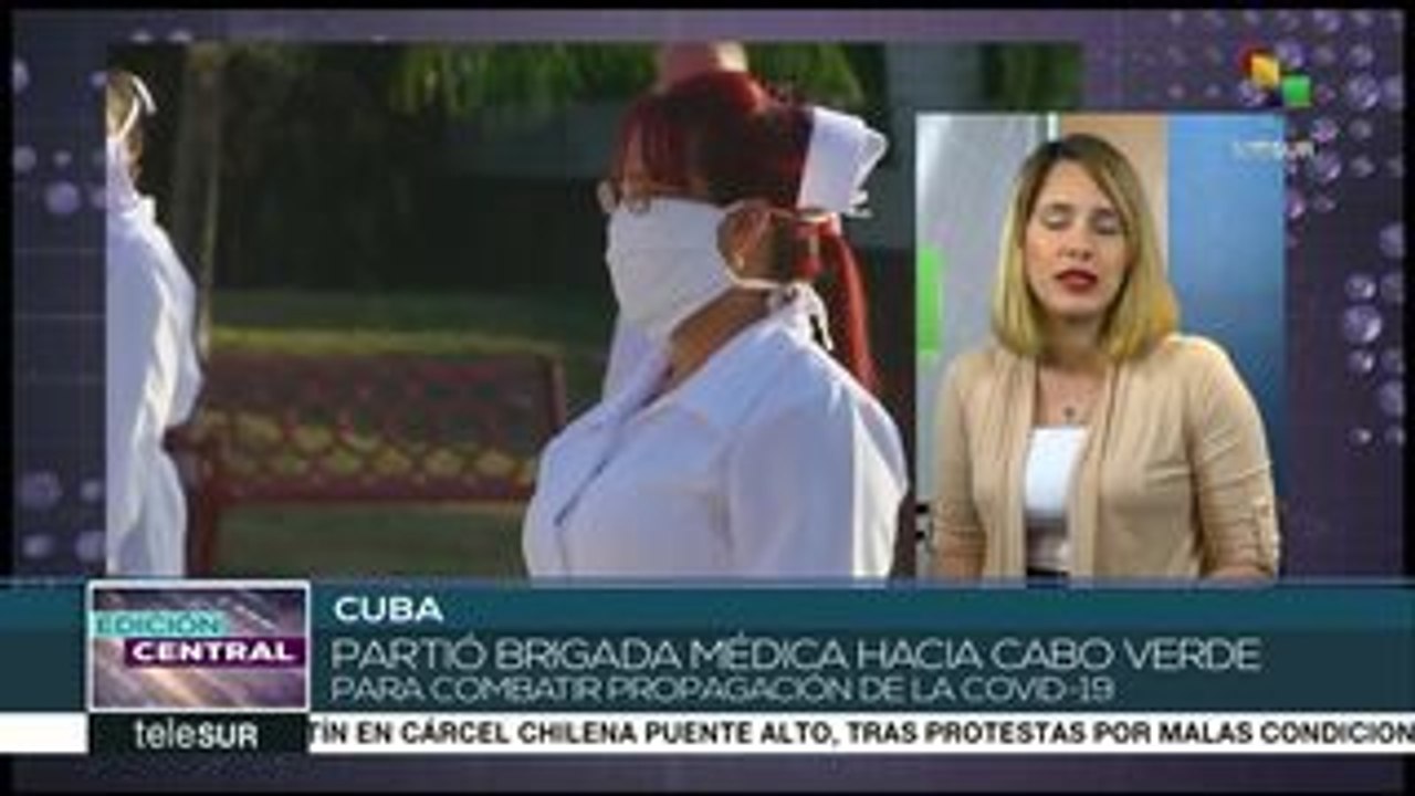 Cuba envía personal médico a Cabo Verde para enfrentar Covid-19
