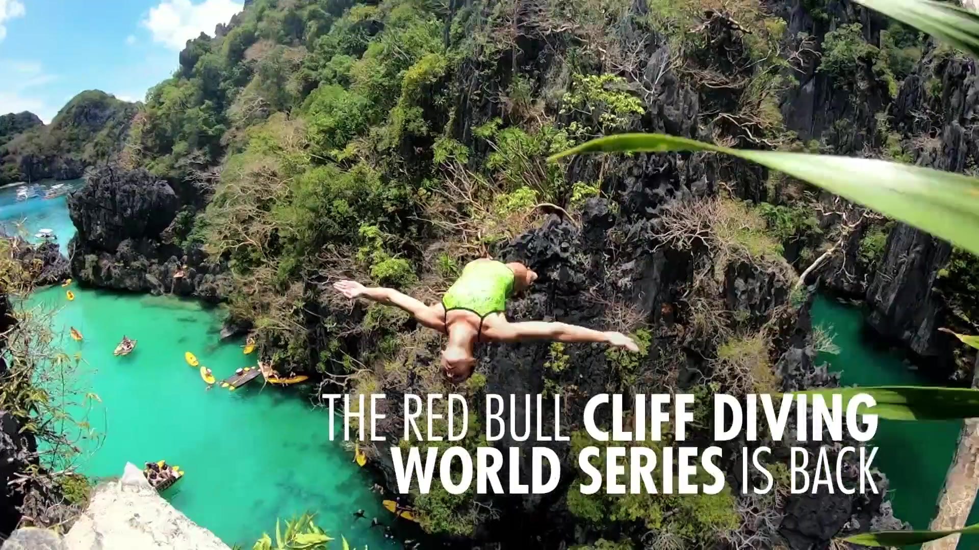 garn materiale Brudgom 2020 Red Bull Cliff Diving season preview - video Dailymotion