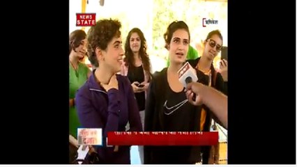 दंगल गर्ल ने लगाई रोमांच की छलांग