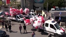 Kadıköy'de otobüslü bando takımı ile 23 Nisan kutlaması