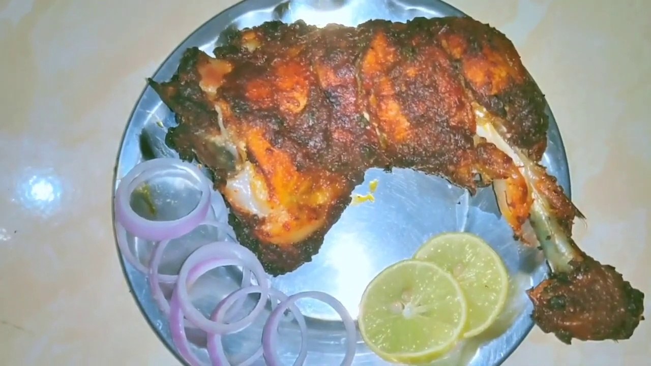 Tandoori chicken recipe in Tamil /Grill chicken in OTG oven/chicken recipes in Tamil/ tandoori chicken in OTG oven/ chicken oven recipe
