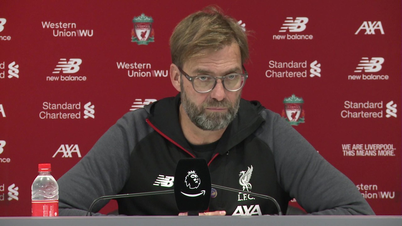 Really good performance with line-up - Klopp