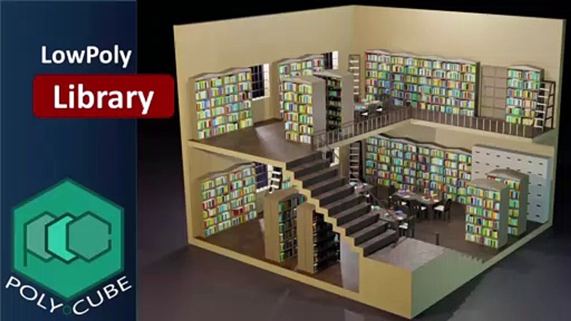 ⁣Low Poly Library | Blender 2.83 Alpha