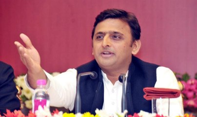 सपा-कांग्रेस के गठबंधन रैली को कानपूर में अखिलेश ने संबोधित किया