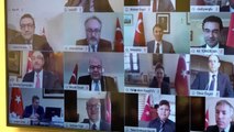(TEKRAR) Bakan Çavuşoğlu, video konferans ile koltuğunu Antalya'daki şehit çocuğuna devretti