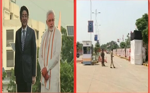 जापानी पीएम शिंजो आबे भारत के दो दिवसीय दौरे पर