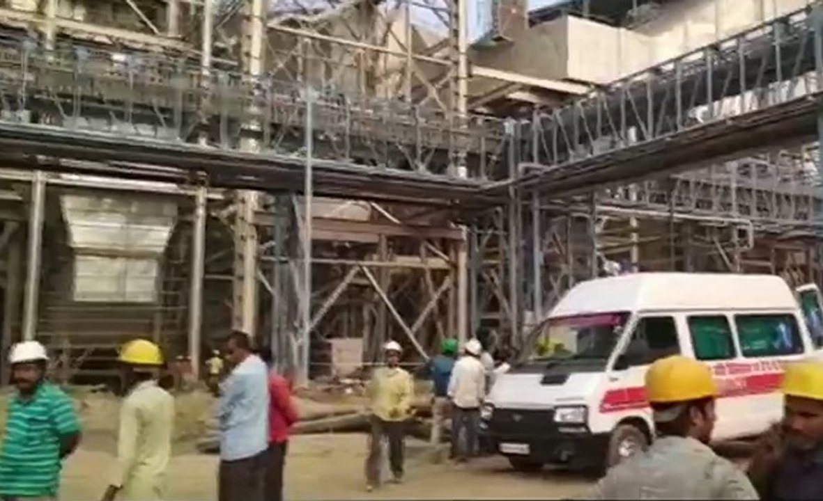 NTPC हादसा: विस्फोट से ठीक पहले का वीडियो आया सामने