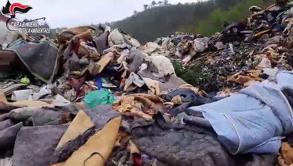 Savona - Discarica sequestrata dal Noe per violazioni normativa (23.04.20)