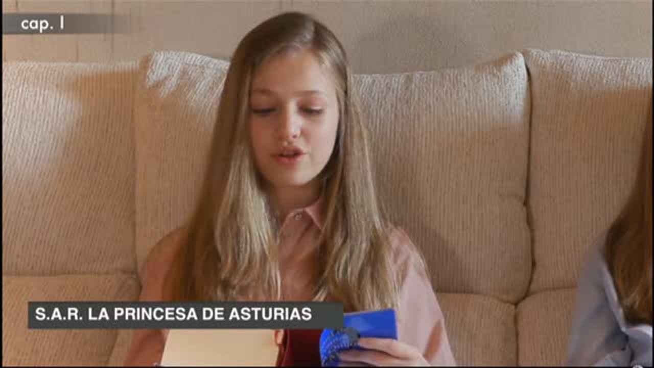 Las infantas Leonor y Sofía participan en la lectura de 'El Quijote' por el Día del Libro