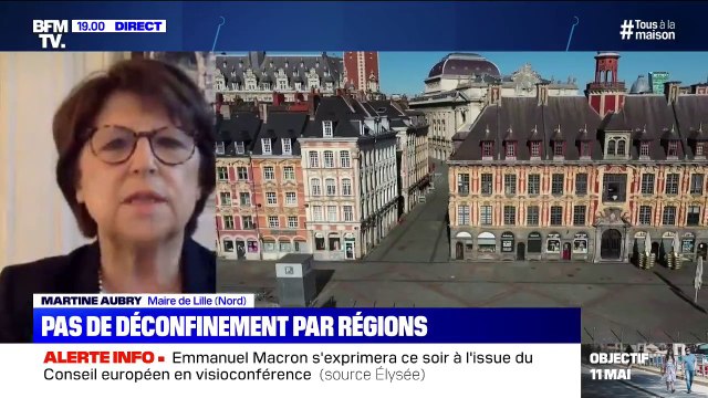 Martine Aubry sur le déconfinement: Il faut des directives générales et faire confiance aux maires