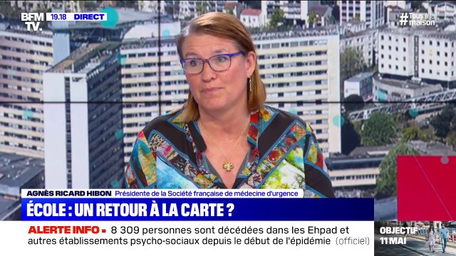 Pour la présidente de la Société française de médecine d'urgence, la reprise des écoles est une bonne idée