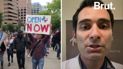 A doctor's message to anti-lockdown protesters