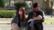 Rocío Osorno presenta a su hijo tras recibir el alta