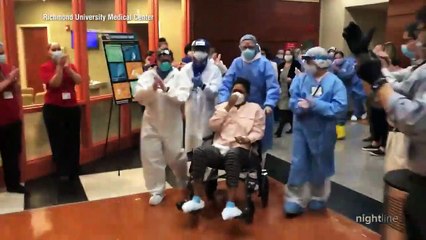 COVID-19 patient reunites with doctor who helped save her life