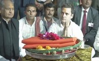 गुुजरात चुनाव में हार के बाद सोमनाथ मंदिर पहुंचे राहुल गांधी