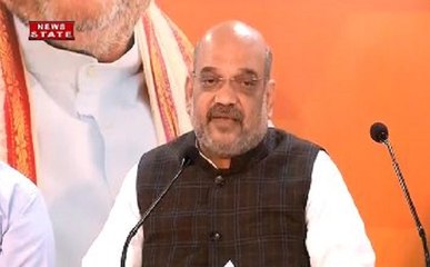 अयोध्या विवाद पर कांग्रेस पार्टी का है दोहरा चरित्र: अमित शाह