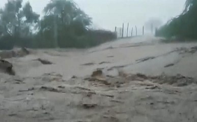 Gujarat : भावनगर के कई गांवों में घुसा पानी, बारिश में बह गई सड़कें