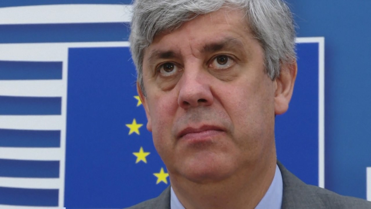 Presidente de Eurogrupo en videoconferencia con líderes europeos