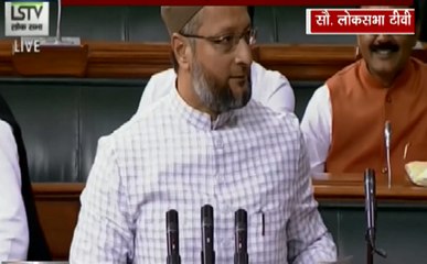 Asaduddin Owais ने ली शपथ, लोकसभा में गूंजी भारत माता की जय के नारे