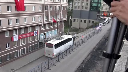 Azerbaycan'dan tahliye edilen 184 kişi Zonguldak'a getirildi