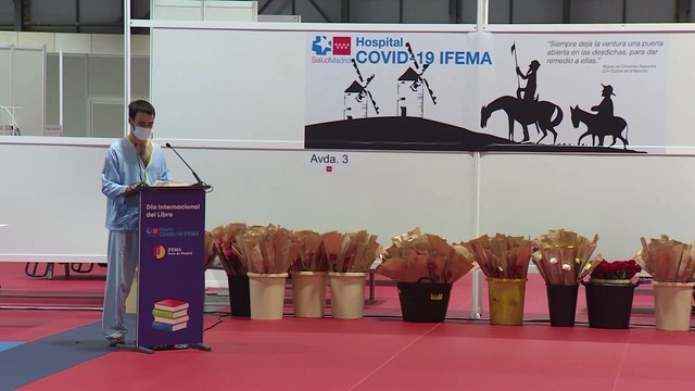 La princesa Leonor y la infanta Sofía leen 'El Quijote' en el Dia del Libro