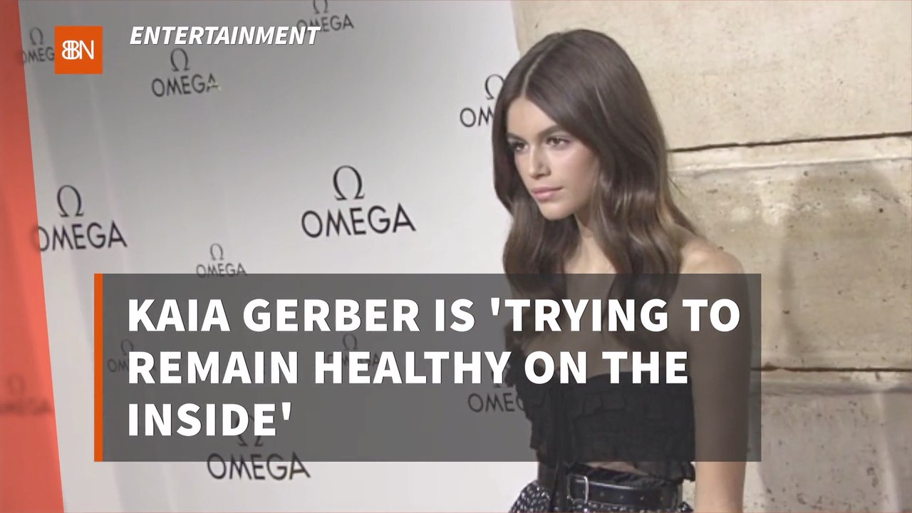 Kaia Gerber Stays Healthy