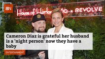Cameron Diaz And The Baby Night Shift
