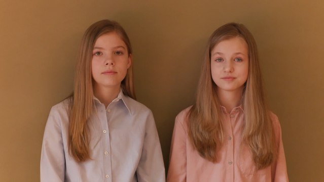 La Princesa Leonor y la Infanta Sofía: Ojalá todo esto pase pronto