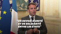 Macron plaide pour aider les régions d'Europe les plus touchées, mais ce n'est pas gagné