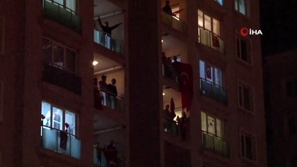 23 Nisan Ulusal Egemenlik ve Çocuk Bayramı kutlamaları havadan görüntülendi