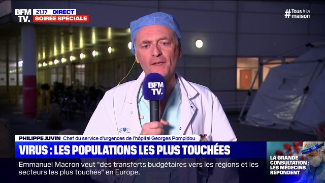 Pr Juvin: Nous voyons réapparaitre des pathologies témoignant d'un non-respect du confinement