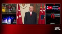 Cumhurbaşkanı Erdoğan ulusa seslendi! İstiklal Marşı'nı okudu
