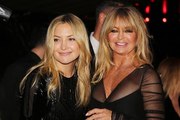 Kate Hudson and Goldie Hawn Twinned in White For a Joint Magazine Cover