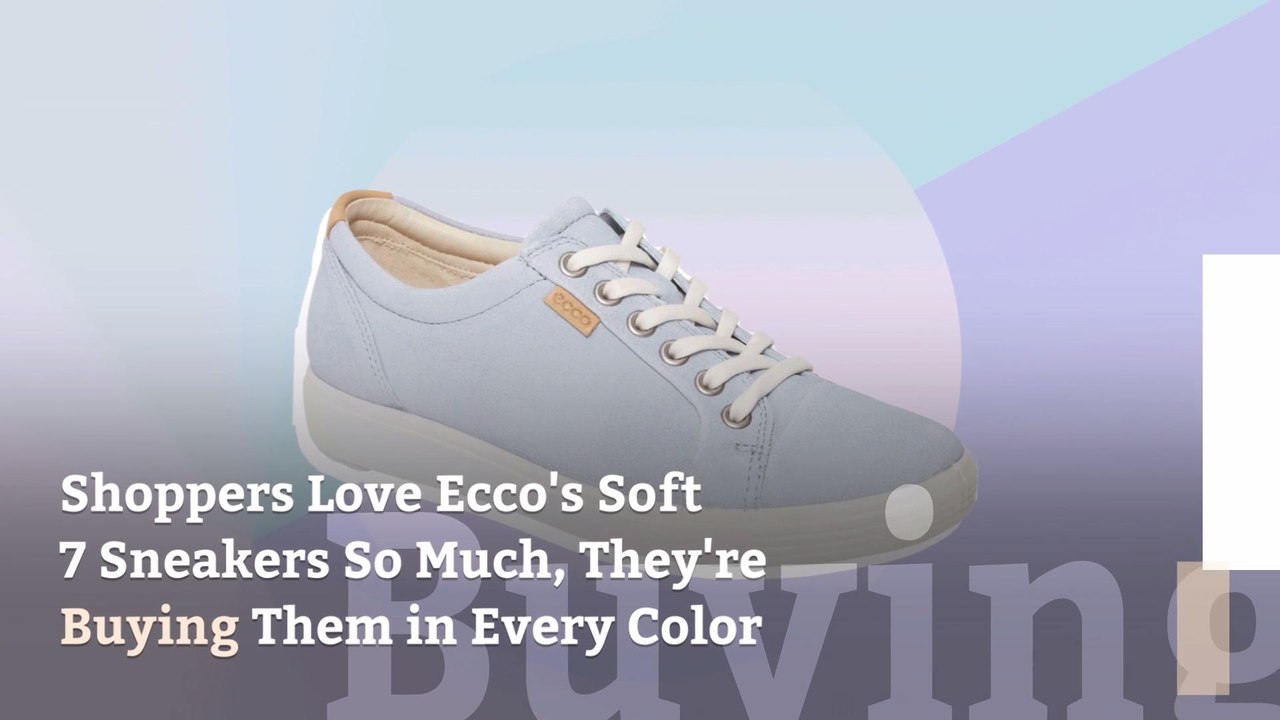 Shoppers Love Ecco’s Soft 7 Sneakers So Much, They’re Buying Them in Every Color