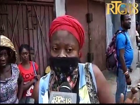 Manifestasyon machann Pétion-Ville yo kont desizyon otorite yo pran pou anpeche pwopagasyon Corona