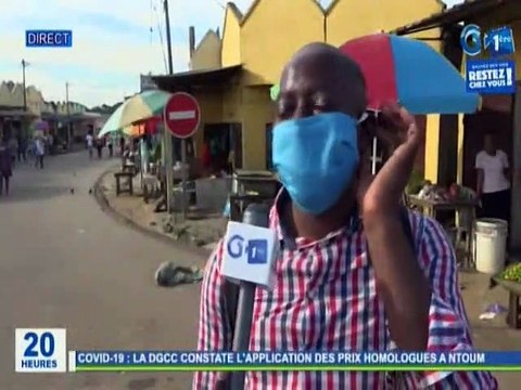 RTG / Covid 19 - La DGCC constate l’application des prix homologues à Ntoum
