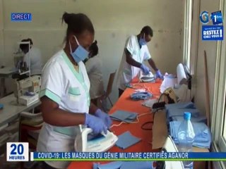 RTG / Covid 19 - Les masques du génie militaire certifiés Aganor