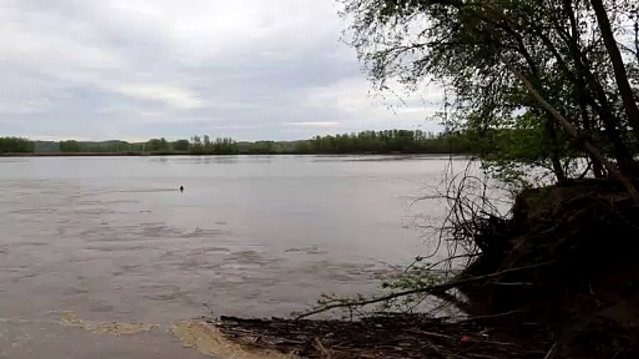 Missouri River in St Charles. MO