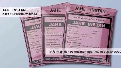 TERMURAH!!! +62 852-3610-0090 | Jahe Bubuk Minuman