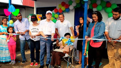 ALMA y China Taiwán entrega vivienda digna a familias del barrio Recreo Norte