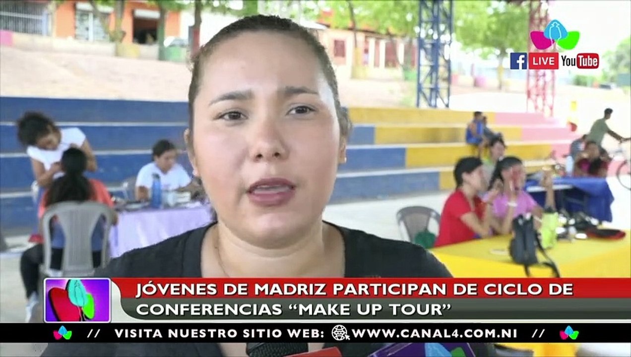 Jóvenes de Madriz participan de ciclo de conferencias “make up tour”