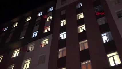 Bolu'da karantina yurdunda 23 Nisan kutlaması